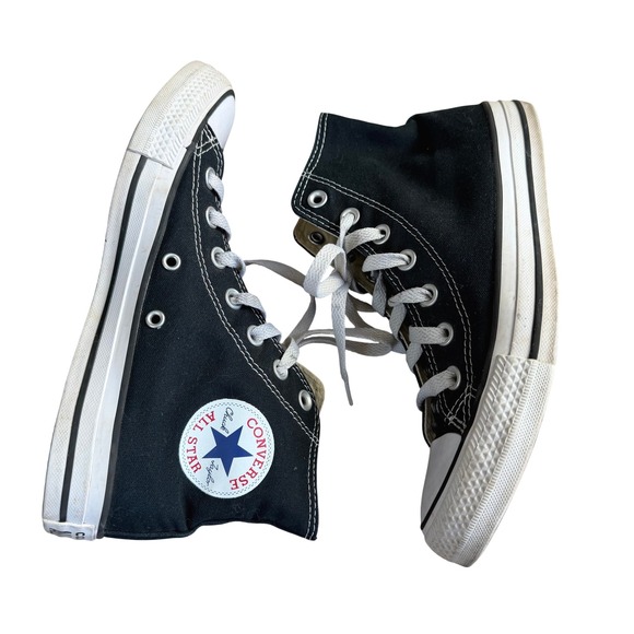 Converse Other - Converse Chuck Taylor All Star Unisex M5.5 W7.5 Black High Top Sneakers - M9160